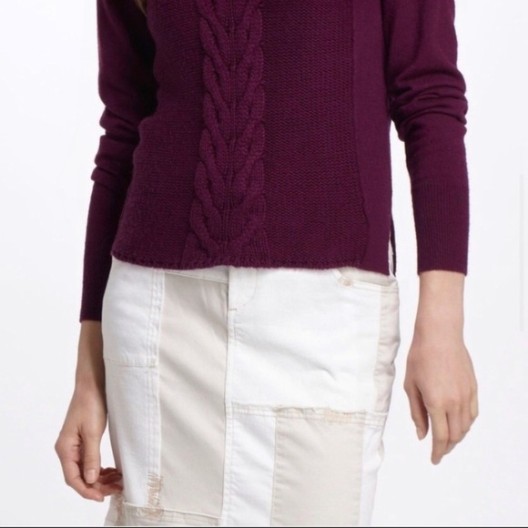 Anthro pilcro & the letterpress corduroy patchwork mini skirt - Picture 5 of 12